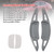 2023-2024 Mazda CX-50 Carbon Look Steering Wheel Paddle Shifter Extension Aluminium Grey Generic