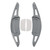 2024-2025 Mazda CX-90 Carbon Look Steering Wheel Paddle Shifter Extension Aluminium Grey Generic