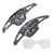 2020-2025 Cadillac XT6 Steering Wheel Paddle Shifter Extension Black Forged Pattern Generic