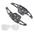 2020-2024 Cadillac CT4 Steering Wheel Paddle Shifter Extension Black Forged Pattern Generic