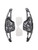 2020-2024 Cadillac CT5 Steering Wheel Paddle Shifter Extension Black Forged Pattern Generic