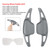 2020-2024 Cadillac CT5 Steering Wheel Paddle Shifter Extension Aluminium Grey Generic