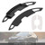 2022-2023 Lexus NX Steering Wheel Paddle Shifter Extension Aluminium Black Generic