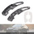 2018-2024 Lexus RX NX UX ES LS LM Steering Wheel Paddle Shifter Extension Black Forged Pattern Generic