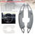 2018-2024 Lexus RX NX UX ES LS LM Steering Wheel Paddle Shifter Extension Aluminium Grey Generic