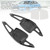 2019-2024 Audi A3 A4 A5 A6 A7 A8 Steering Wheel Paddle Shifter Extension Carbon Fiber Black Look Generic