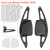 2019-2024 Audi A3 A4 A5 A6 A7 A8 Steering Wheel Paddle Shifter Extension Carbon Fiber Black Look Generic