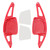 2020-2024 Audi S4 S6 S7 S8 Steering Wheel Paddle Shifter Extension Carbon Fiber Red Look Generic