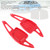 2019-2024 Audi A3 A4 A5 A6 A7 A8 Steering Wheel Paddle Shifter Extension Red Generic