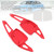 2019-2024 Audi A3 A4 A5 A6 A7 A8 Steering Wheel Paddle Shifter Extension Aluminium Red Generic