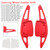 2019-2024 Audi A3 A4 A5 A6 A7 A8 Steering Wheel Paddle Shifter Extension Aluminium Red Generic