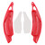 1997-2004 Toyota Aristo Steering Wheel Paddle Shifter Extension Carbon Fiber Red Look Generic