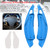 2005-2010 Toyota Ractis Steering Wheel Paddle Shifter Extension Aluminium Blue Generic