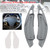 1997-2004 Toyota Aristo Steering Wheel Paddle Shifter Extension Aluminium Grey Generic