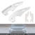 2017-2025 Subaru BRZ Steering Wheel Paddle Shifter Extension Aluminium Silver Generic