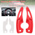 2017-2025 Subaru BRZ Steering Wheel Paddle Shifter Extension Aluminium Red Generic