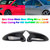 2015-2019 MK7 VW Golf /GTI /Golf R/ E-Golf 2pcs Door Wing Mirror Cover Caps Casing Gloss Black Generic