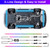 6Pcs LED Chassis Light Modified With Fantasy Ambient Light APP Controller 60cm*2+150cm*2+60cm*2