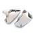 ABS Battery Side Covers For Honda VT600 Shadow VLX600 Deluxe (99-07) Chrome