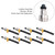 Mercedes Benz W108 W109 W116 R107 W111 M116 8X Fuel Injector A0000783123 Generic