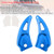 2014-up Dodge Durango Paddle Shifter Extension Aluminium Blue Generic