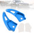 2015-up Dodge Charger Paddle Shifter Extension Aluminium Blue Generic