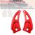 2014-up Dodge Durango Paddle Shifter Extension Aluminium Red Generic