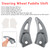 2015-up Dodge Challenger Paddle Shifter Extension Aluminium Grey Generic