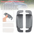 2021- Mercedes-Benz A/C/E/S/V/G-Class EQA Metris Steering Wheel Paddle Shifter Extension Aluminium Grey Generic