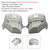 2007-2011 BMW 3 Series E90 LCI 2x LED Turn Signal Headlight Control Unit Module 63127245813 63127245814 Generic