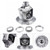 1995-2018 Chevrolet Suburban 1500 Tahoe Trailblazer Differential Case Kit Assembly 40048044 Generic