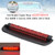 2005-2012 BMW 3 Series Sedan E90 3rd Brake Light Rear 63257145519 Black and Red Generic