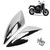 2018-2024 Kawasaki Z900RS Tank Side Panel Cover Fairing Chrome Generic