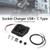 2017-2024 Yamaha X-MAX 300 Socket Charger USB+ C Type Black Generic