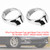 2014 Infiniti Q70 Fog Light Lamp Bezel Cover Left+Right Side 62256-1MS2A Generic