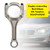 BMW 550i 650i F07 F10 F85 N63N S63N 4.4 V8 Engine connecting Rod 22mm 11247843237 Generic