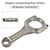 BMW 550i 650i F07 F10 F85 N63N S63N 4.4 V8 Engine connecting Rod 22mm 11247843237 Generic