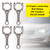 BMW 550i 650i F07 F10 F85 N63N S63N 4.4 V8 4*Engine connecting Rod 22mm 11247843237 Generic