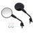 Black Mirror Set Shorty For Vespa Primavera 50 125 150 Sprint GTS 125 300 HPE