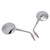 1994-2003 Honda CB 500 2 Chrome Mirrors M10 Chrome Generic