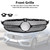 2015-2018 Benz C-Class W205 C250 C300 C400 Diamond Front Grille Generic