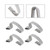 2001-2023 YFM660 YFM700 YFM700R 4X Hook Set Air Box Lid Clip 5Th-14436-00-00 Silver Generic