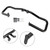 2014-2024 Touring Glide Engine Guard Crash Bar Frame Protector Bumper Steel Black Generic