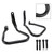 2022-2024 Softail Low Rider ST FXLRST Engine Guard Crash Bar Frame Protector Bumper Steel Black Generic