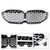 2019-2023 BMW 1 Series F40 Front Kidney Grille Silver Diamond Generic