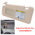 2008-2013 Toyota Highlander Driver Side Sun Visor 74320-48500-E0 Beige Generic