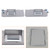 2019-2022 HONDA Passport Gray Left+Right Side Sun Visor 83280-TG7-A12ZB Generic