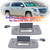 2015-2019 Chevrolet Suburban 2PCS Gray Sun Visor Left & Right 22870346 23459643 Generic