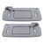2015-2019 Chevrolet Tahoe 2PCS Gray Sun Visor Left & Right 22870346 23459643 Generic