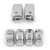 6PCS Control Switch Button Cap Kit Harley Softail Classic Deluxe, Chrome 6PCS Control Switch Button Cap Kit Harley Softail Classic Deluxe, Chrome